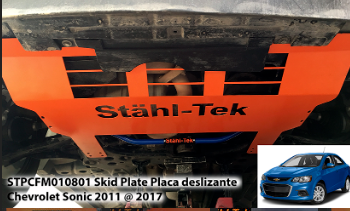 Placa Deslizante Protectora de Cárter (Skid Plate) Sonic Mk1 2011-2019