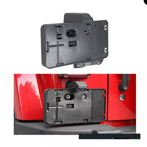 Portaplacas Trasero Con Luz Halogeno Jeep Jk 2007-2018 Torus