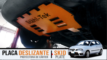 Placa Deslizante Protectora de Cárter (Skid Plate) Ibiza / Cordoba Mk3 2002-2008