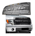 Parrilla Ford Lobo F150 2011 2012 Luz Led Ambar Tipo Raptor