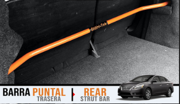 Barra Puntal Trasera simple (Rear Strut Bar) Sentra B17 Mk7 2013-2021