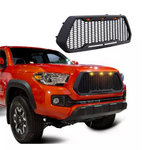 Parrilla Tacoma Toyota 2016 2017 Rasurada Con Luz Led Ambar