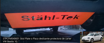 Placa Deslizante Protectora del Cárter (Skid Plate) Beetle Mk1 1997-2006