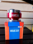 quick release sparco rojo