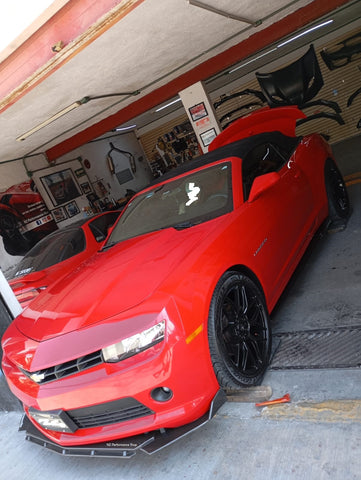 front lip chevrolet camaro 2010-2015