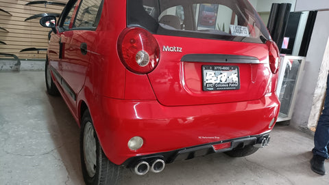 rear diffuser chevrolet matiz