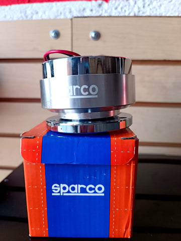 quick release sparco plata