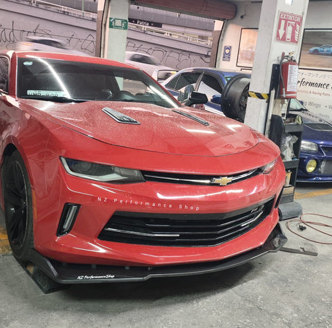 lip extension para chevrolet camaro 2016-2018