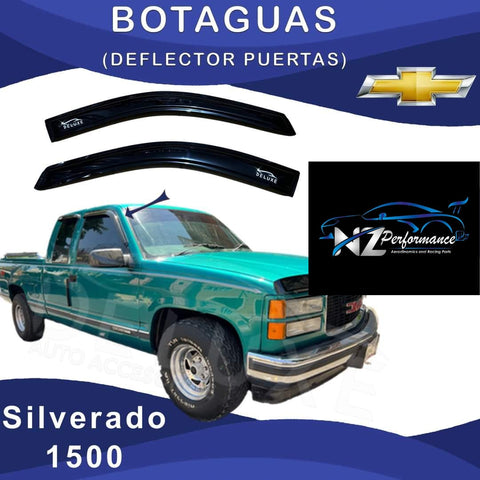 deflector Chevrolet 1500  Cabina y Media  92-98 (4 pz.)