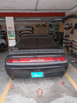 rear diffuser deportivo dodge challenger