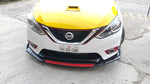 FRONT LIP NISSAN SENTRA 2015-2019