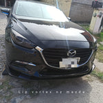 FRONT LIP MAZDA 3 2014-2018