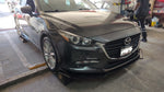 Front lip mazda 3 2013-2018