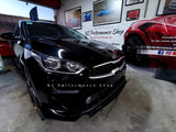 Front lip Kia Forte 19-22