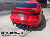 Rear Diffuser Audi A3 2013-2016