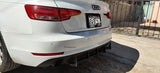 REAR DIFFUSER CENTRAL AUDI A5 2007-2012