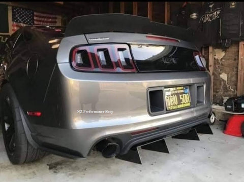 REAR DIFFUSER CENTRAL MUSTANG 2005-2014