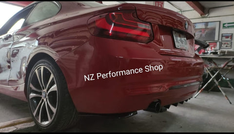 Rear diffuser BMW serie 2