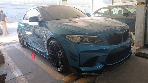 sides skirts bmw serie 2 / m2