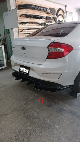 rear diffuser ford figo