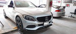 Front Splitter Hidro Carbono Mercedes Clase C 2014-2017